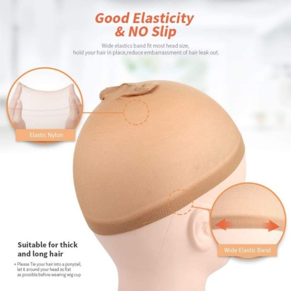 - 20pcs Stocking Caps for Wigs - Picture 2 of 6